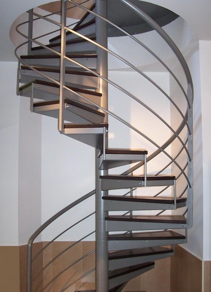 Винтовые лестницы из металла фото чертежи